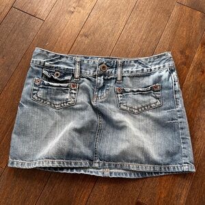Y2K American eagle mini skirt size 2